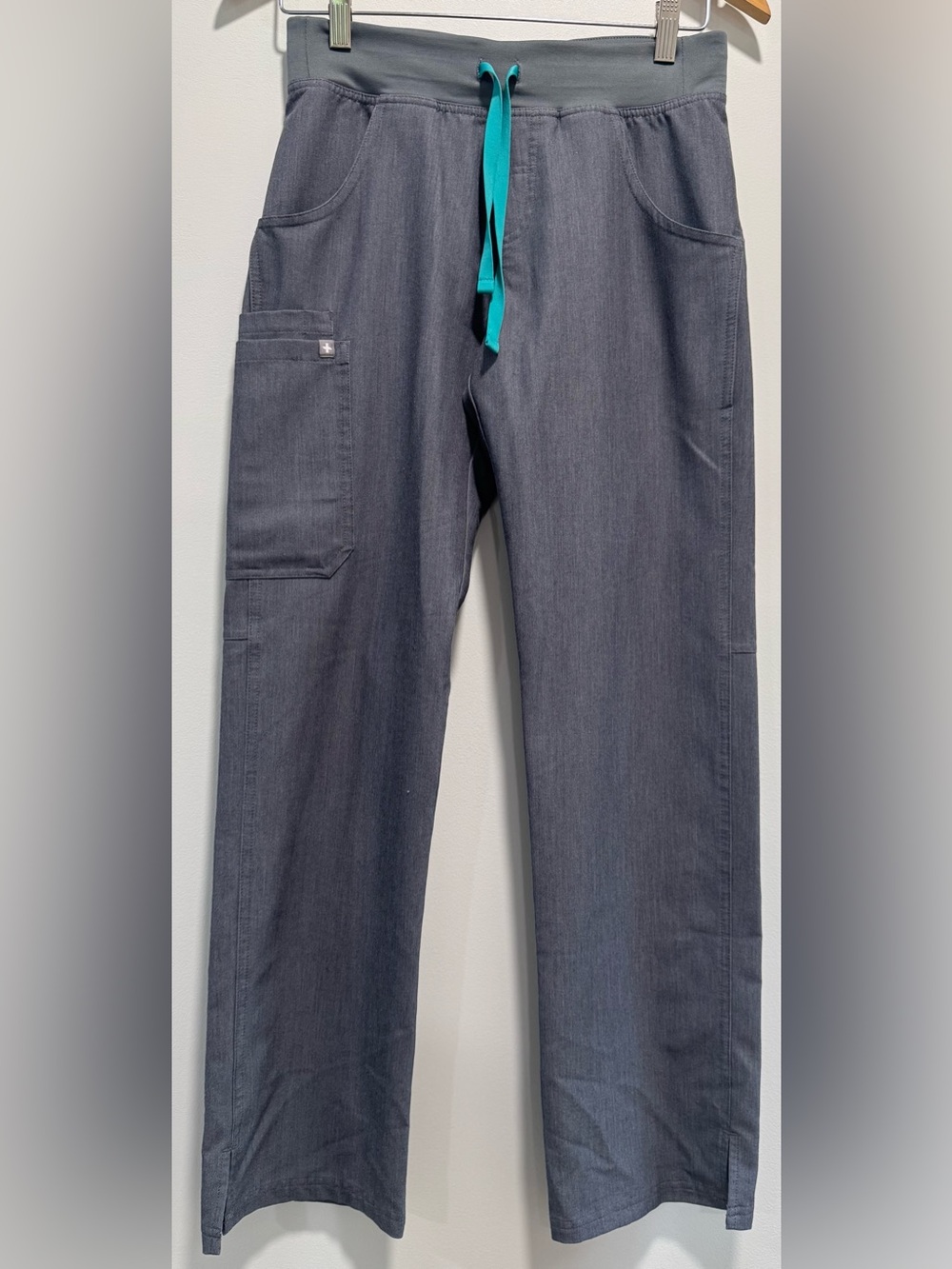 FIGS Kade Scrub Pants XS Gray Technical Collection Straight Leg